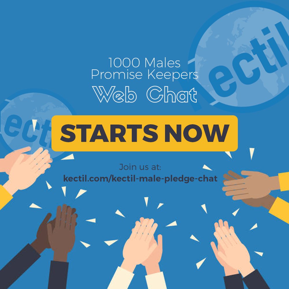 kectil's tweet image. 𝐊𝐄𝐂𝐓𝐈𝐋 𝟏𝟎𝟎𝟎 𝐌𝐀𝐋𝐄 𝐏𝐑𝐎𝐌𝐈𝐒𝐄 𝐊𝐄𝐄𝐏𝐄𝐑𝐒 𝐂𝐄𝐋𝐄𝐁𝐑𝐀𝐓𝐈𝐎𝐍 𝐖𝐄𝐁 𝐂𝐇𝐀𝐓 𝐒𝐓𝐀𝐑𝐓𝐒 𝐍𝐎𝐖!!!
 
Are you ready to join us to celebrate 1000 Male Promise Keepers? 
The chat room is now opened: kectil.com/kectil-male-pl…

#Kectil #1000MalesCampaign