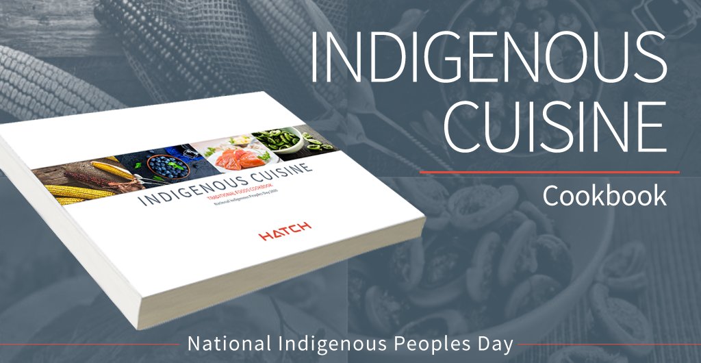 In honor of #NIPDCanada, we are celebrating the cultural vibrancy of Canada’s Indigenous Peoples through the comfort of our home kitchens with the launch of a cookbook of Indigenous recipes. Check it out!

hatch.com/en/About-Us/Ne…

<a href="/GCIndigenous/">GCIndigenous</a> <a href="/GovCanNorth/">GovCan – North</a> @ccab_national