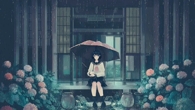 紫陽花☂️ 