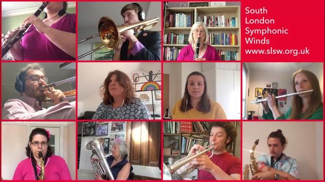 SouthLondonSW's tweet photo. Whilst we're not able to rehearse together at the moment, SLSW have been working on a project as part of the 'Great Get Together' @BOSTSE1 

The theme this year is to celebrate the Power of Community. Catch SLSW between 7-8pm tonight!

https://t.co/mwJLf2I718 https://t.co/BtwsaXsB5p