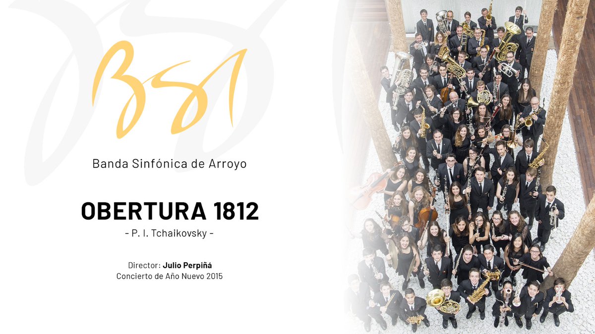 BandaSinfArroyo's tweet photo. ¡Feliz Día Europeo de la #Música! 🎼

OBERTURA 1812 - Banda Sinfónica de Arroyo #BSA 🔗https://t.co/BBNd5DXZyz

Pasado, presente y futuro se dan cita en nuestra nueva imagen, +info. aquí: https://t.co/QfrPCNqwNM https://t.co/kDdkGUhcSD