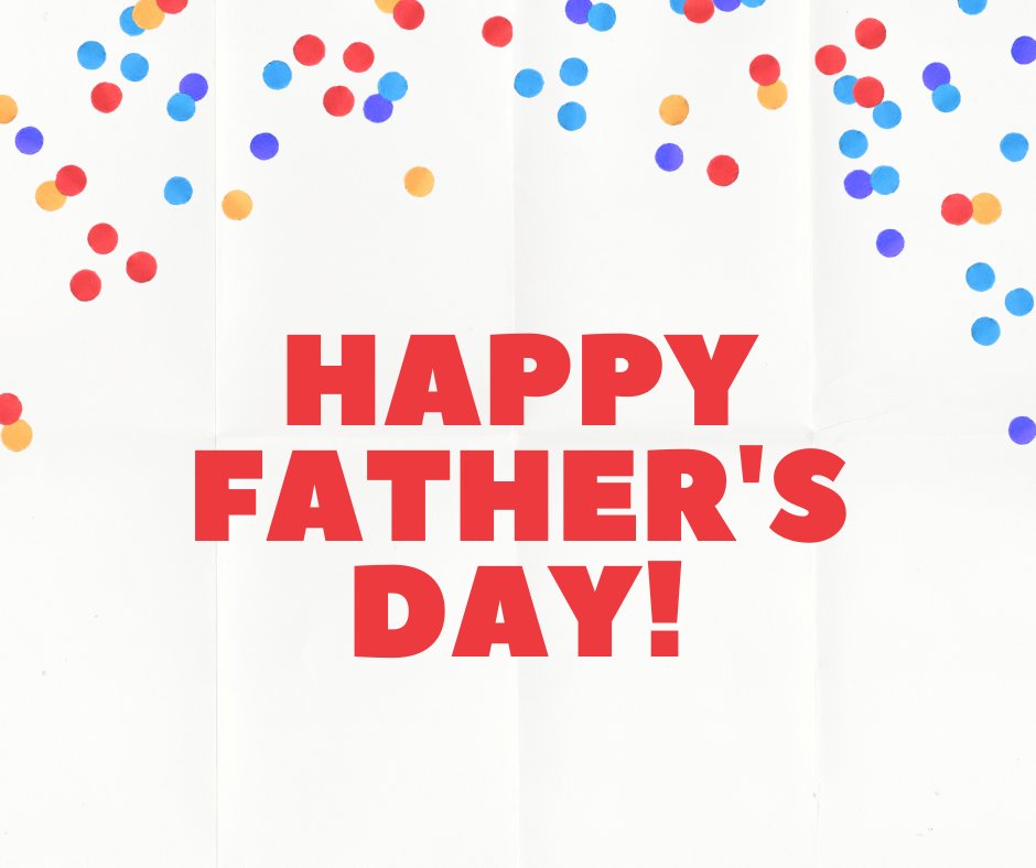 advancestamp's tweet image. Happy Father's Day to all of the great fathers and father figures in our lives! Have a wonderful day. 🎉