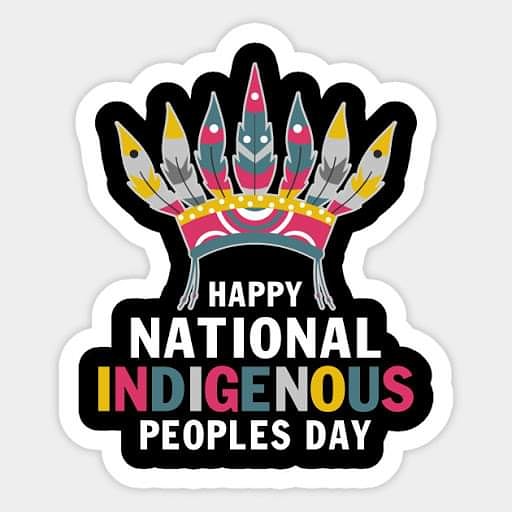 Happy National Indigenous peoples day!