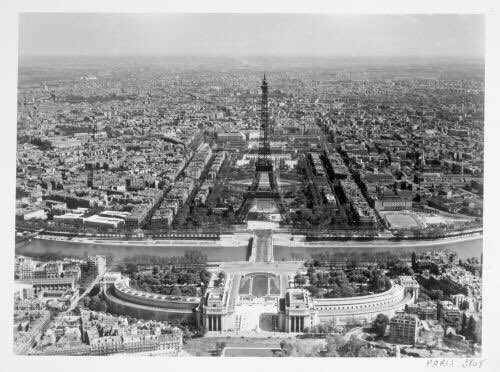 5/Le Trocadéro et la Tour Eiffel  @museecarnavalet :