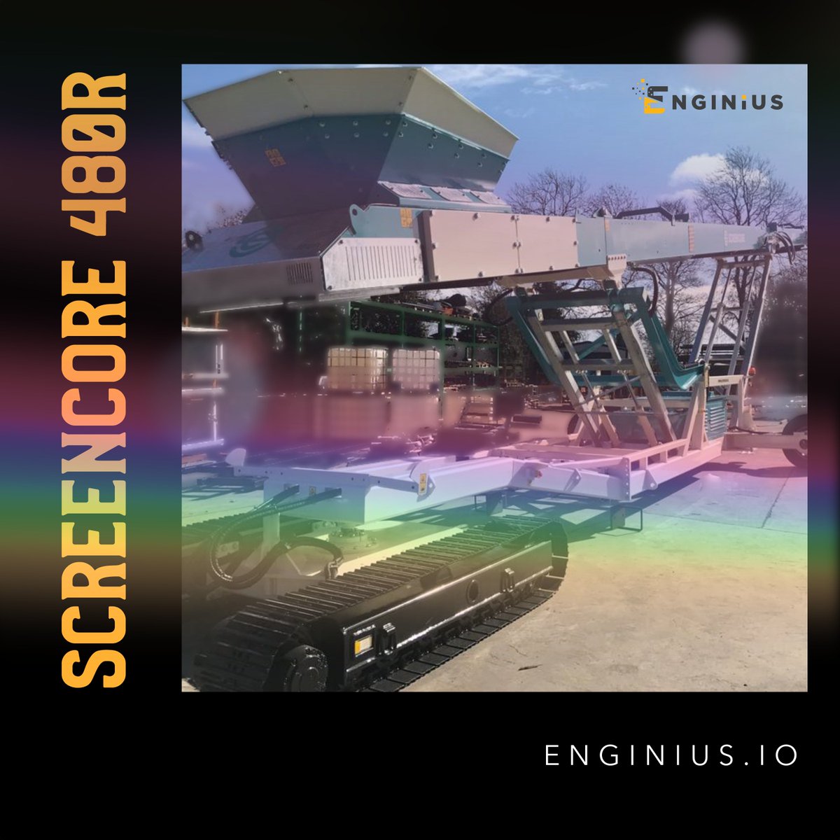 MachineryMP's tweet photo. The Screencore 480R is an 80' radial tracked stacker with twin drive 48" wide belt
for massive material movement and precise product placement.
💥 Cat 4.4 Tier 4
Join us today and get more real time news : https://t.co/P2NN5F4lC2
#CrushingandScreening #CompactScreening https://t.co/UxGnlv7oPC