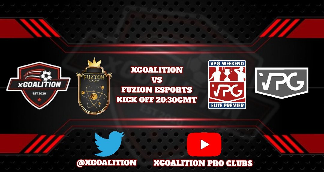 Tonight's Fixture <a href="/VPGWeekend/">Virtual Pro Gaming Weekend</a>