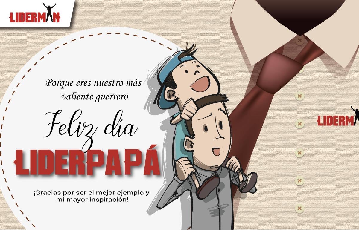 negreteate's tweet photo. Queridos Liderman!!! Desearles de todo corazón que tengan un Feliz Día del Padre, disfruten en familia y quienes les toco laborar , gracias y mil veces gracias por su cumplimiento y reciban este saludo!! https://t.co/uNOsVkxaji