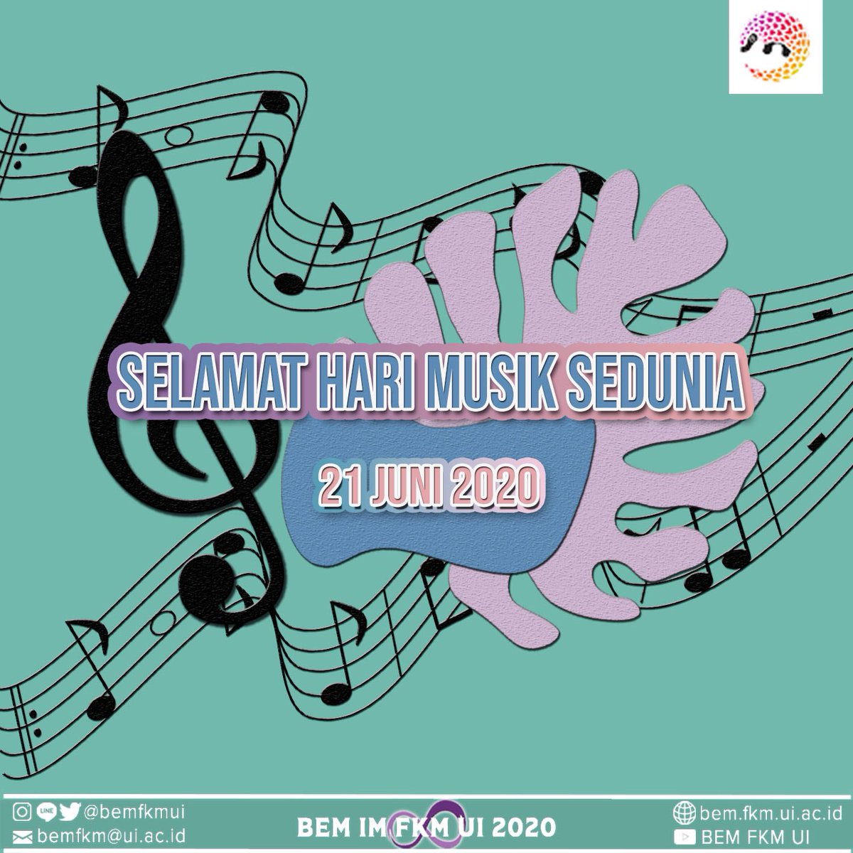 PerayaanHKN's tweet photo. [SELAMAT HARI MUSIK SEDUNIA]

Secara internasional, tanggal 21 Juni ditetapkan sebagai Hari Musik Dunia. Musik dapat membantu mengurangi rasa sakit akibat kanker payudara dan meningkatkan semangat saat lari loh! 

#SPAREXIV #RaiseYourAwareness https://t.co/SFgAEKBJkk