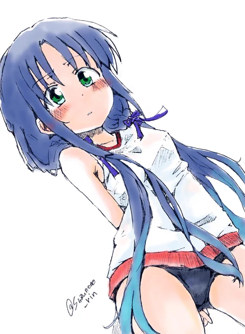 #これを見た人はアオリ絵を貼る見た人もやる 
意外とないんだなと 