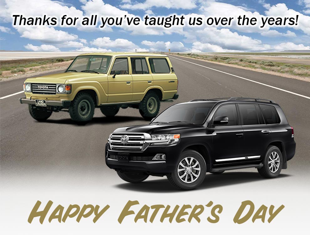 Thanks for all you've taught us over the years! #HappyFathersDay