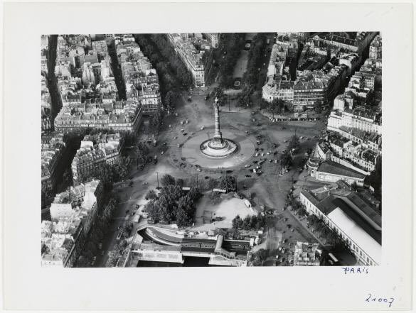 16/ La place de la Bastille :  @museecarnavalet