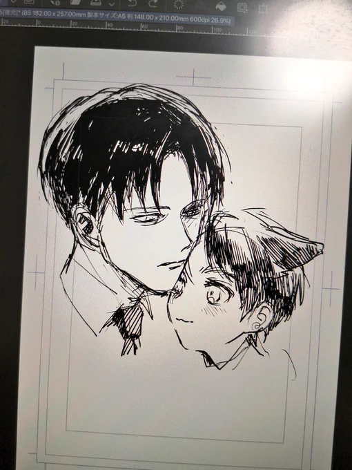 数カ月ぶりにiPadつけたら最後に落書きしてた絵がちゃんと保存してなかったせいで復元されてた 