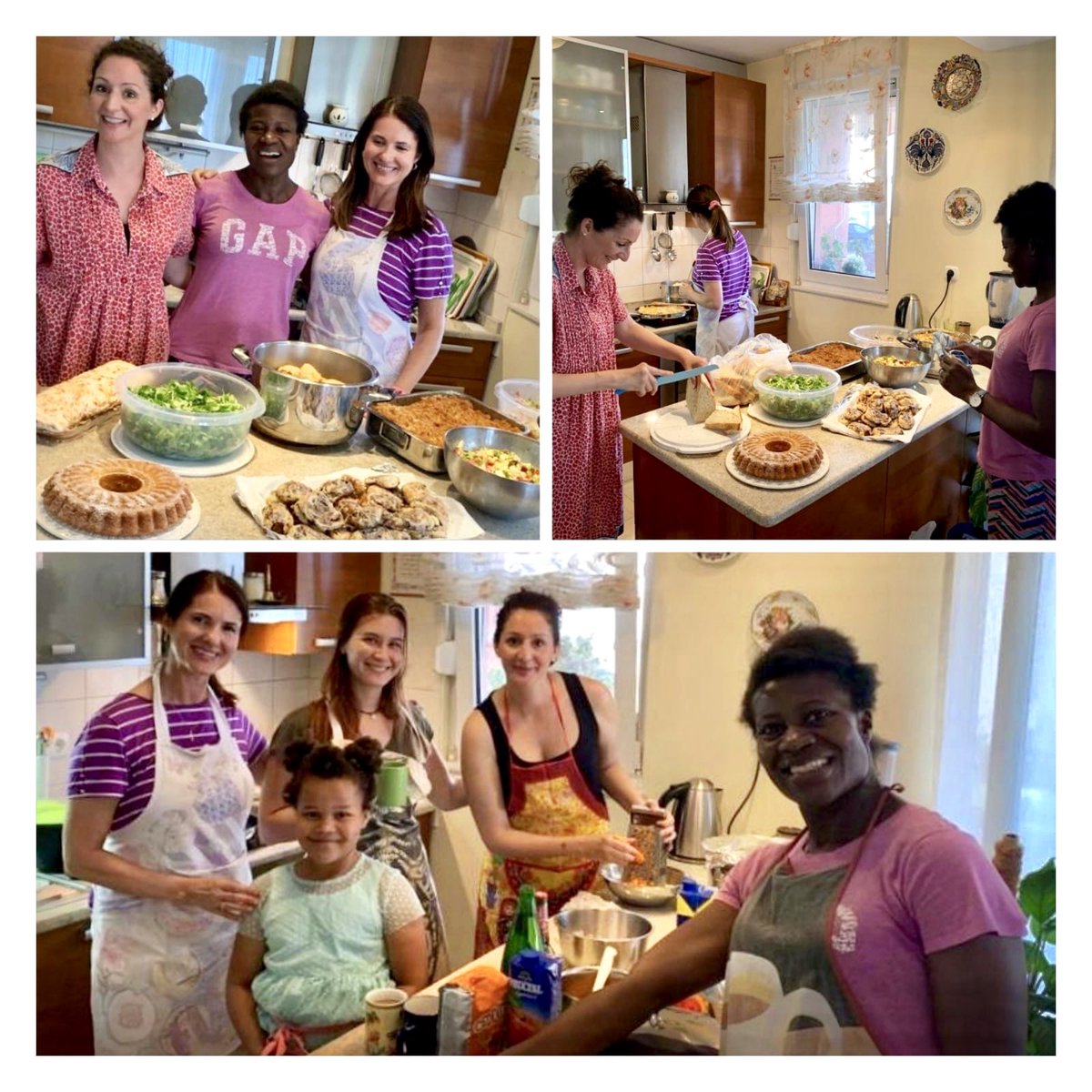 TinaPoklepovic's tweet photo. ⁦@HRCochrane⁩ team cooking/ team building; we joined the citizens’ cooking for the homeless initiative that so far provided over 100000 meals; Girl power💪🥗🍲 #CochraneCroatia https://t.co/qkI9zQxitM