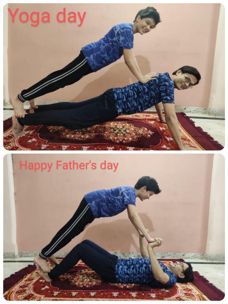 Happy International yoga day.