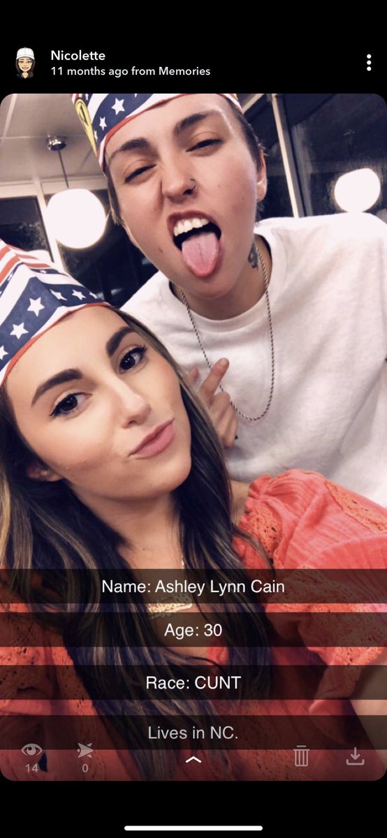 nicoletttaaa's tweet photo. I stuck with this girl for a good year just for her to do this. Please blow her shit up. She’s the most fucked up person. Ashley Lynn Cain https://t.co/wiWAkFSFX0