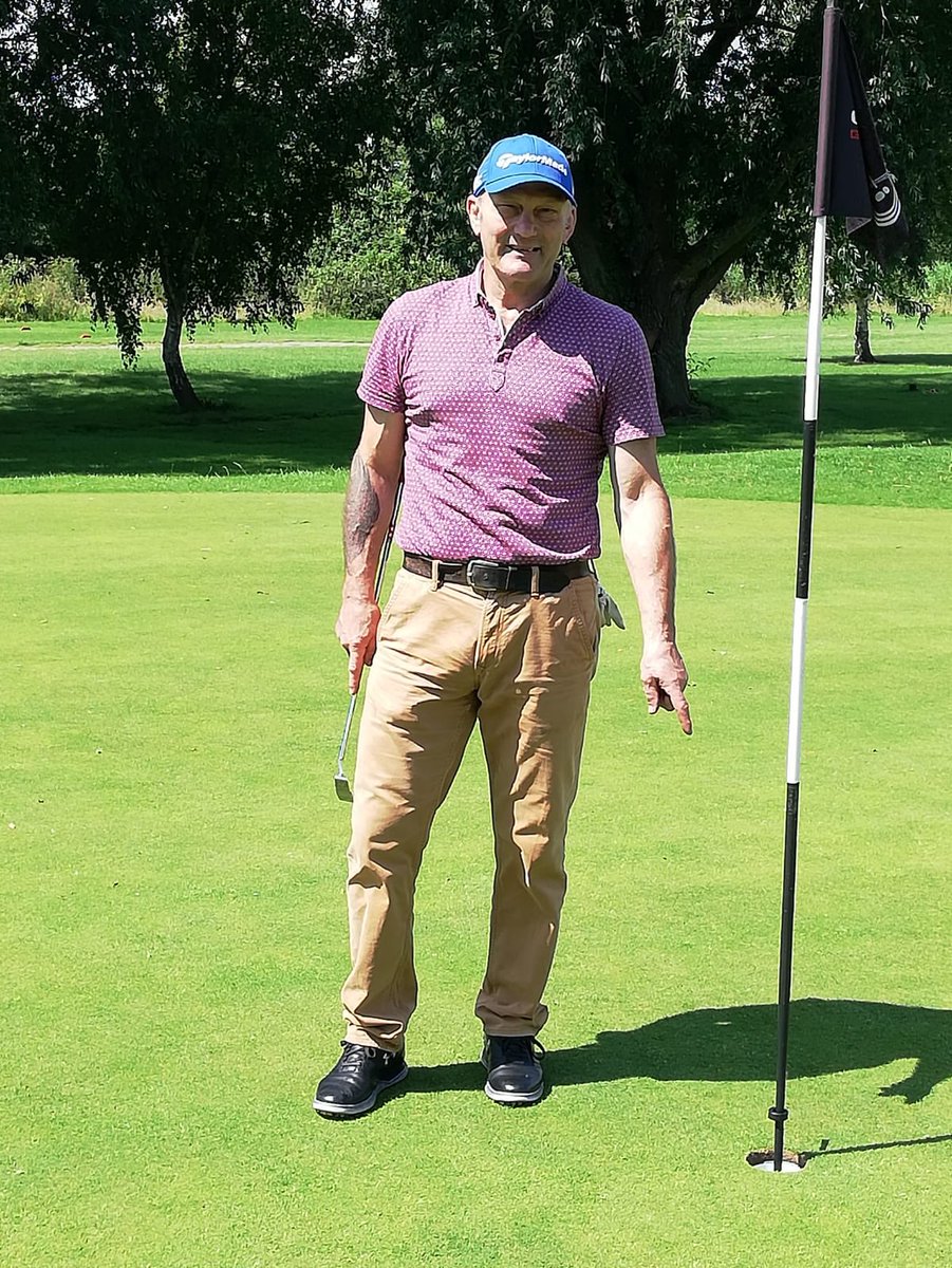 ParcGolfClub's tweet image. Another weekend another Hole In One...Congratulations Gary Martin 🍾🍾🍾 tougher flag positions next weekend from Mr Greenkeeper