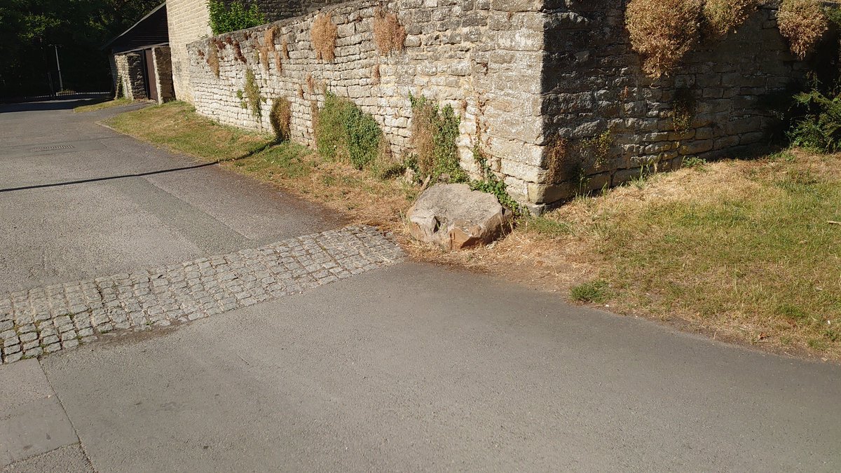 Large stones are a common sight around Swindon, and not just on roundabouts. Some, I suspect, have been in place for much longer than others.  @urbanprehisto has written about this kind of thing. I'll save my comments for some specific, unusual, cases in future posts (10/18).