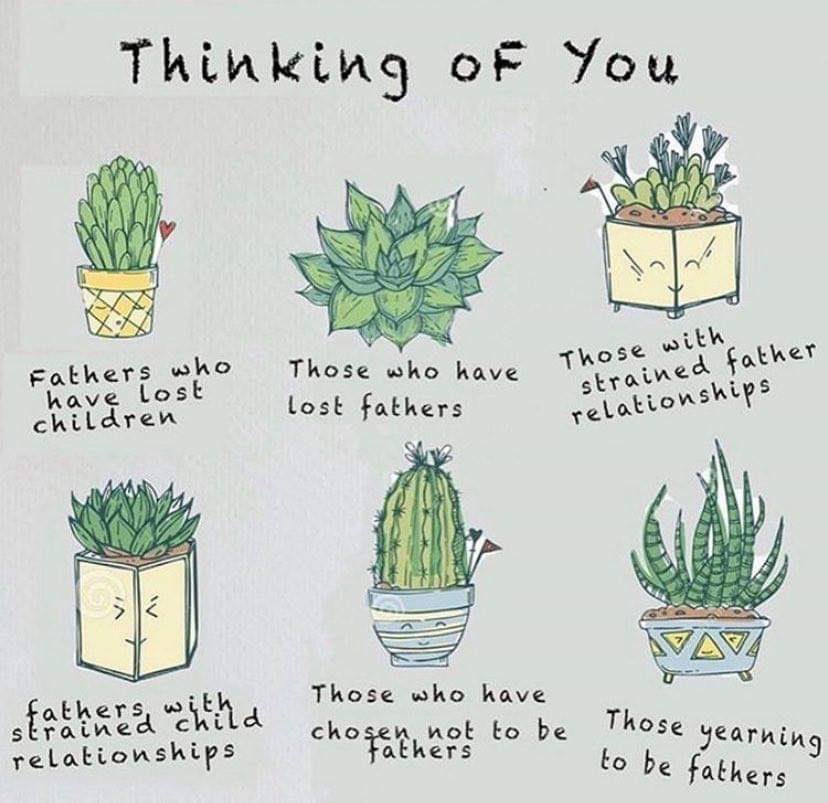 We get encouraged to share these things around Mother’s Day but never see it when it comes to Father’s Day. It’s no surprise some men find it hard to open up when they feel like they are forgotten about. So Happy Father’s Day to all men and fathers. We’re in this together 👊❤️