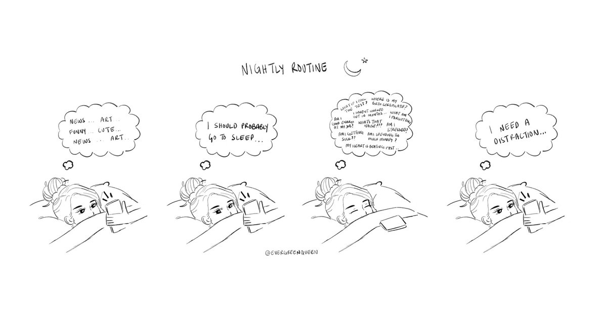 a comic about anxiety or whateva 