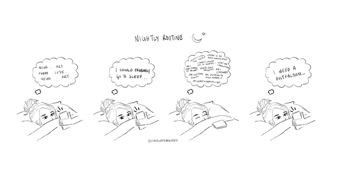 a comic about anxiety or whateva 