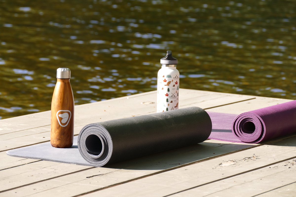 Roll out your mat 🧘‍♂ and reflect on water💧. From oceans,🐟lakes,🌊rivers and wetlands💦to the water in your #reusable #ParksCanadaShop bottle... how does it nourish you? 🏊‍♀🚣‍♀🏄‍♂...in what ways do you reflect that care for the water? ♻🐸🌏🐢

parkscanadashop.ca/collections/ac…
