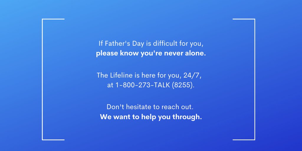 We're here for you. 💚#FathersDay