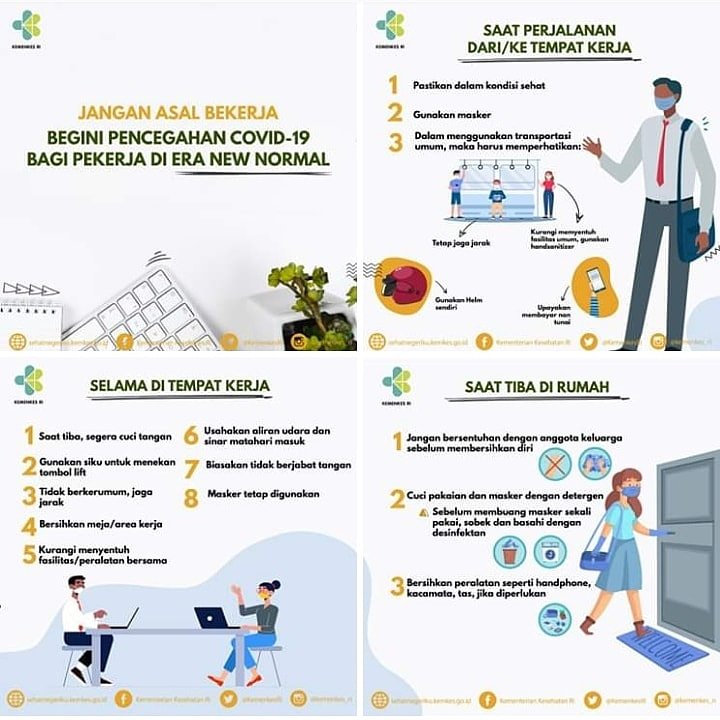 Aina008's tweet photo. Tetap perhatikan protokol kesehatan dlm Bekerja agar kita tidak tertular Covid-19.

#NUpedulicovid19
#PoskoNUpeduli
#Jagajarak
#Cucitangansgnsabun
#JgnlupapakaiMasker
#Dirumahaja
#SatgasNUpeduli
#Usaid
#COC
#BersamaMelawanCovid19
#unicef@unicefindonesia
#usaid@usaidindonesia https://t.co/eKyN8NLQj4