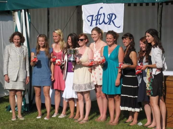 Ten years ago today the UBBC Women’s 1st VIII became Intermediate 8+ champions at HWR. 

(Cox) Alice Skinner, 
(s) Melanie Thompson nee Underwood, Caroline Emslie,  
Chelsea Hicks, 
Lidia Cammack, 
Sinead Connell, 
Eleanor Walsh, 
Stacey Crocker, 
Eva Jacques
Coach: Ed Fenn
