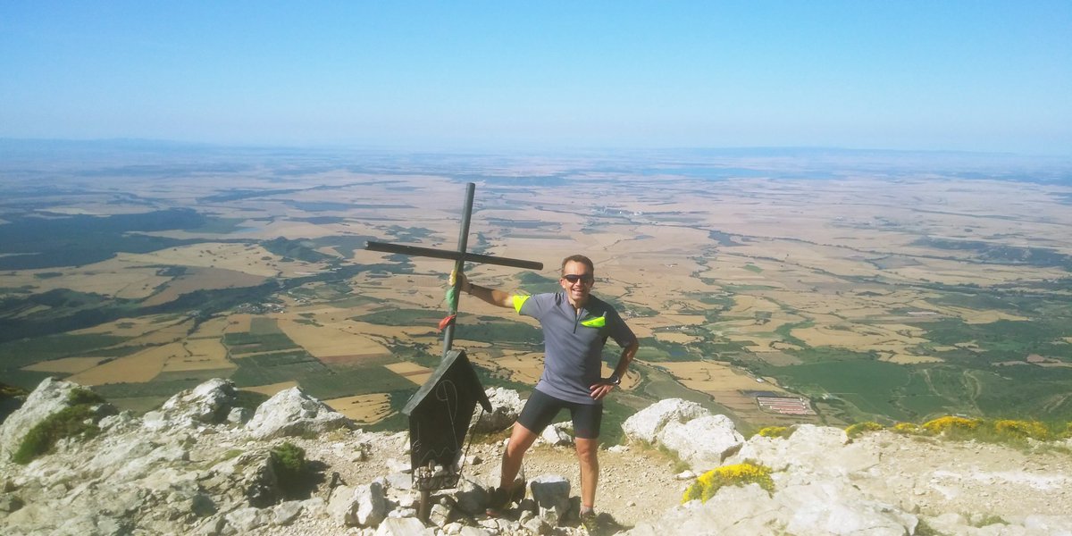 chus34's tweet image. Subida al pico Gratal desde Nueno.