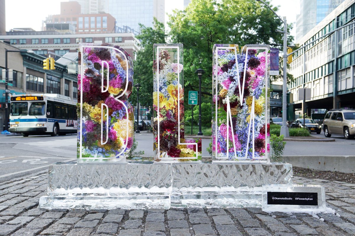 Here. Now. #BLM
Ice Sculpture by <a href="/OKAMOTOSTUDIO/">OKAMOTO STUDIO</a> 
Flower by @flowerbykan
Art Direction <a href="/hachikin/">高橋</a>.nyc

#juneteenth #blacklivesmatter #change #nytough