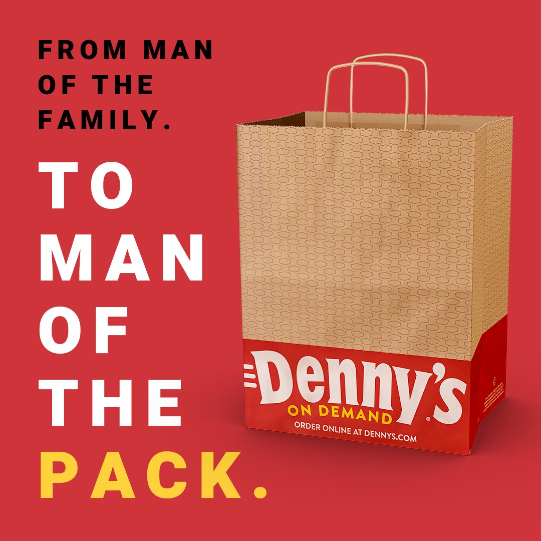 RGVTotsTweens's tweet photo. Get $5 off and FREE DELIVERY on any of @DennysDiner New! Shareable Family Packs this Father’s Day with code FAMILYPACK at checkout! https://t.co/g8sHvBGgdw https://t.co/JpLHmvtJbF