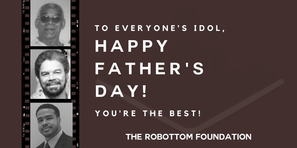 RobottomFound's tweet photo. Happy Father’s Day to all of the Fathers, Grand-father’s, Uncles, Brothers, Mentors, and Muses! Thank you for all that you do!
#fathersday #robottomfoundation #educateengageexemplify https://t.co/eIzuf7is9i