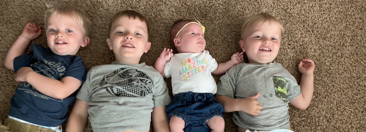 LeahRonning's tweet photo. Happy Father’s Day @bmronn02  you help me keep this crazy crew intact😂 we love you &amp; appreciate everything you do for us  ❤️🥰 https://t.co/La2LCPdidg