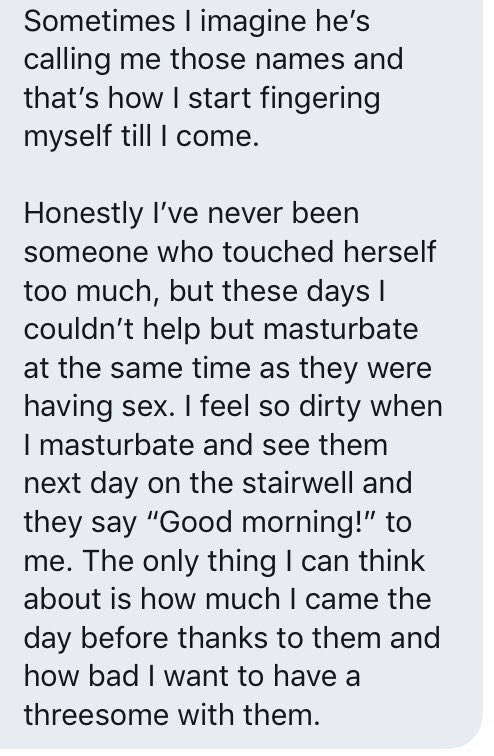 uconfesstome's tweet photo. Listen to the neighbors...

#confessions #submission https://t.co/A9gUTGSkG9
