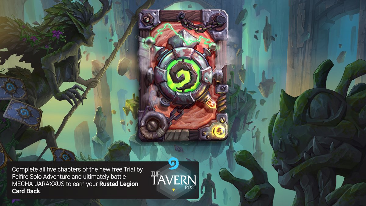 thetavernpost's tweet photo. Gradually we learn about Aranna's journey throughout Outland and the Black Temple where she completes her demon hunter training. How did you like this first part of Trial by Felfire?

#hearthstone #atomiix #blizzard #hs #cardgame #thetavernpost #videogame #game https://t.co/1OJdNHrlZF
