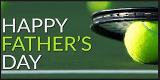 Thank you to all the amazing dads out there. We hope you all have a very special day! 🎾💙