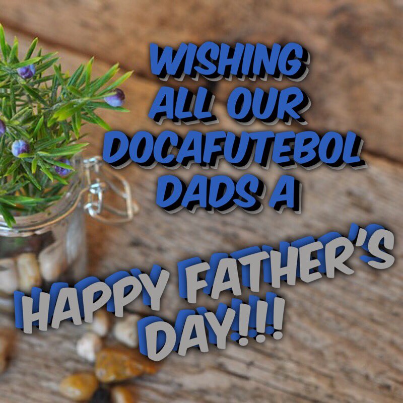 DocaFutebol's tweet photo. Happy Father’s Day to all the amazing DocaFutebol Dads out there! https://t.co/sECKdQIWTR