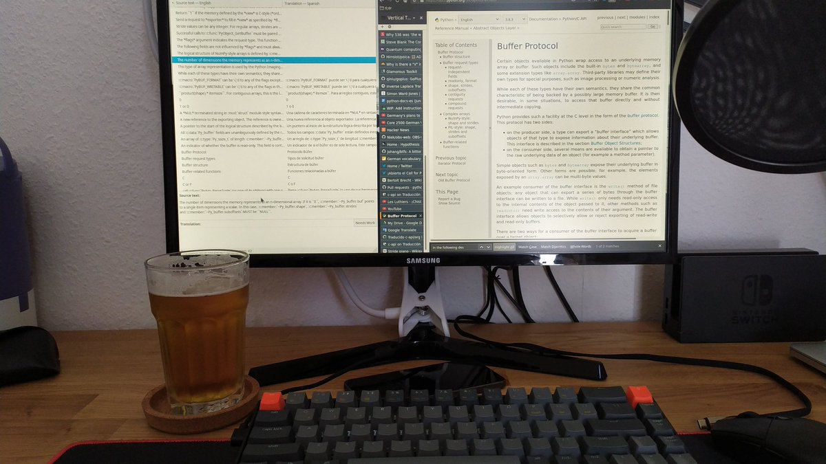 cmaureir's tweet image. Domingo, un dia perfecto para desconectar traduciendo la documentación de Python! #PythonDocEs 🐍🎉 únete! python-docs-es.readthedocs.io