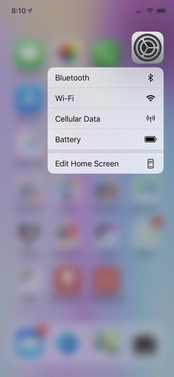 its_morgancave's tweet photo. I saw this tip about long pressing the camera app icon to quickly access options &amp; take photos. It made me curious, 🤔 what other  menus are there that I haven’t explored? The answer is - many! Here are some of my favorites for quick access! Try it!
#AppleEDUchat https://t.co/BnofnsiG29