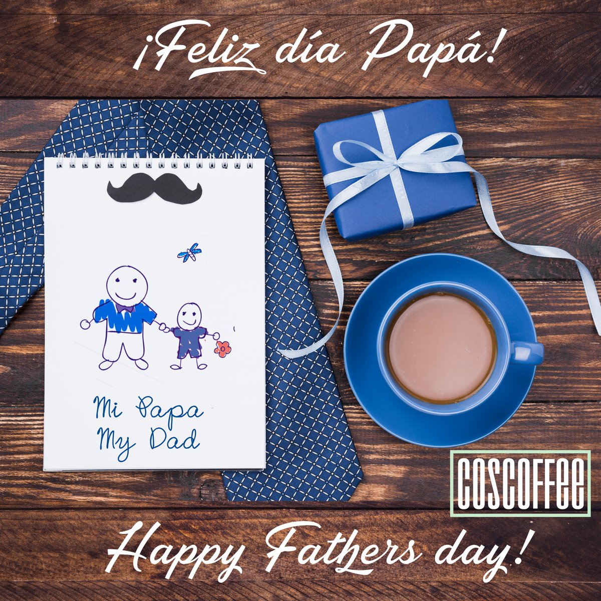 CoscoffeePeru's tweet photo. ¡Feliz día Papá!
Happy Fathers day!
.
.
#coscoffeeperu #felizdiadelpadre #happyfathersday #papa #father #coffee #cusco #cusquenianfather #papacusqueño #peruvianfather #papaperuano #felizdia https://t.co/nnye9XA3KT