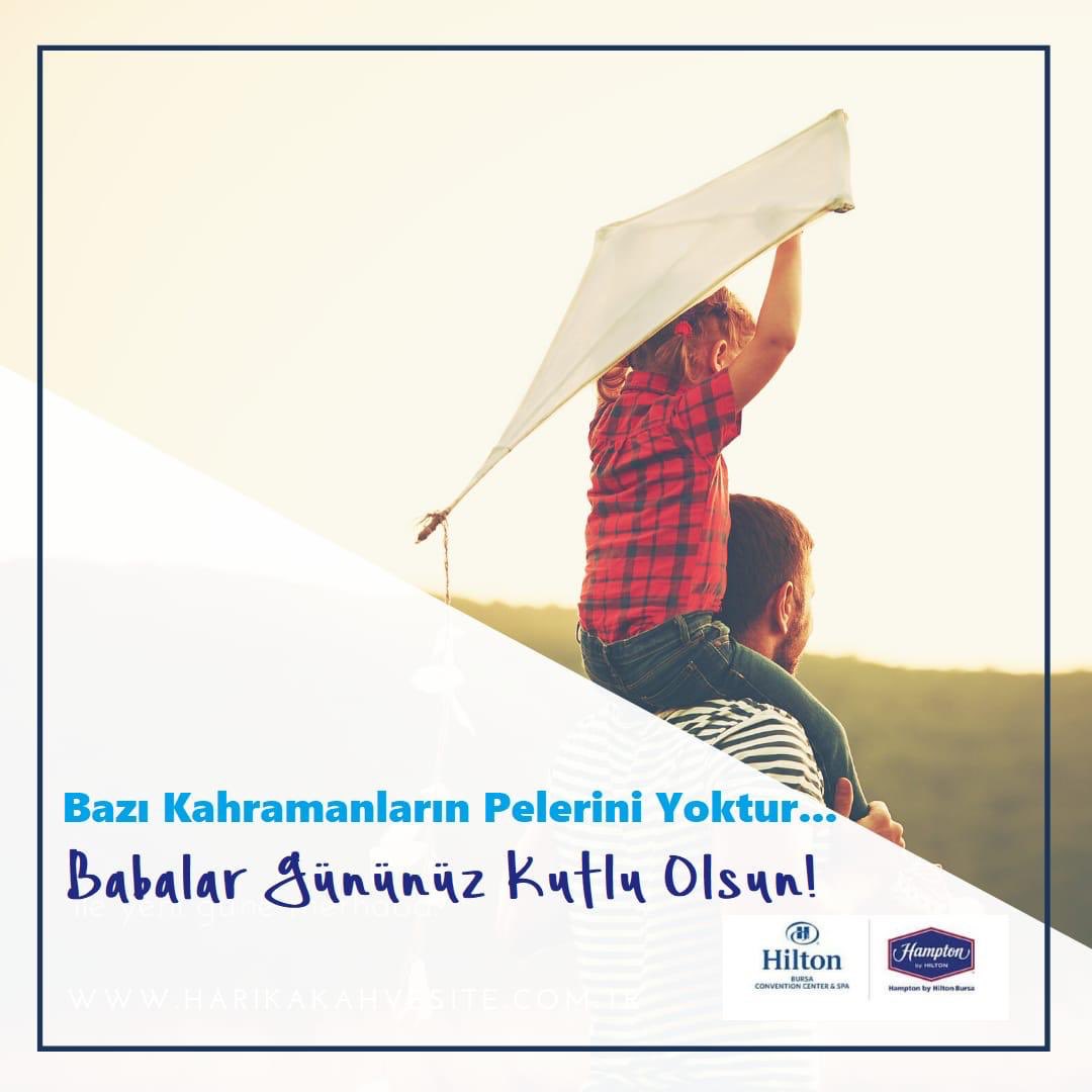Babalar Gününüz Kutlu Olsun! 
Happy Fathers Day! 
#hiltonbursa #hiltonhotels #babalargünü #fathersday