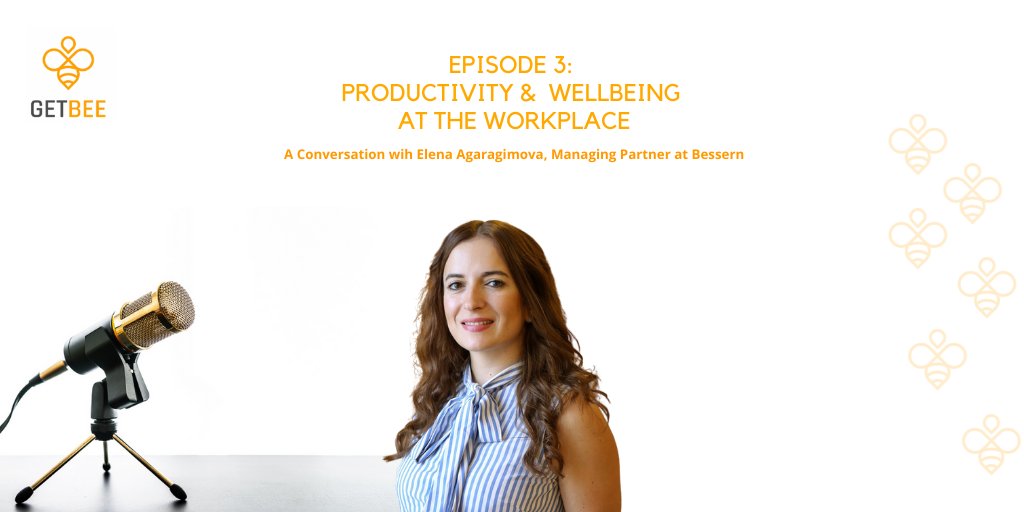 GetBeeOfficial's tweet photo. Listen to this week's episode of GetBEE Buzz podcast as we are joined by Elena Agragimova from Bessern to discuss #Productivity #Wellbeing & #MentalHealth at the Workplace.
Spotify Link: https://t.co/qvQA3OoLao
#GetBEE #GetBEEBUZZ https://t.co/3EWmpoQmJQ