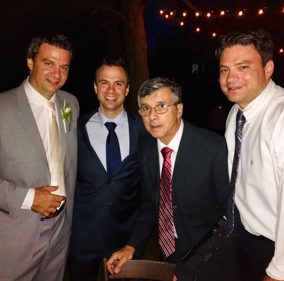 A Father’s Day thread for my Dad. It feels almost surreal to type this but we lost him Friday night after an 8-year battle with Parkinson’s. I have loved basketball for as long as I can remember. Dad and my two older brothers Chris & Nick were my earliest influences.