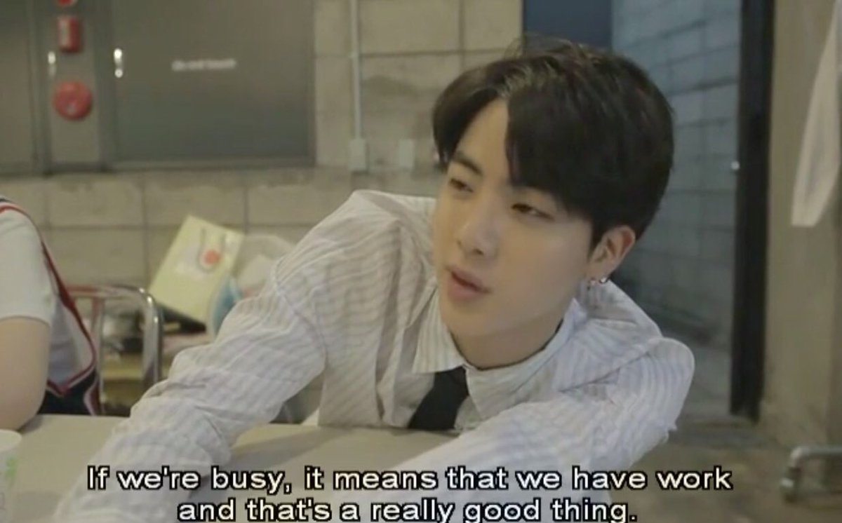 “We shouldn’t complain when we’re busy, if we’re busy it means we have work and that’s a really good thing” - 2015
