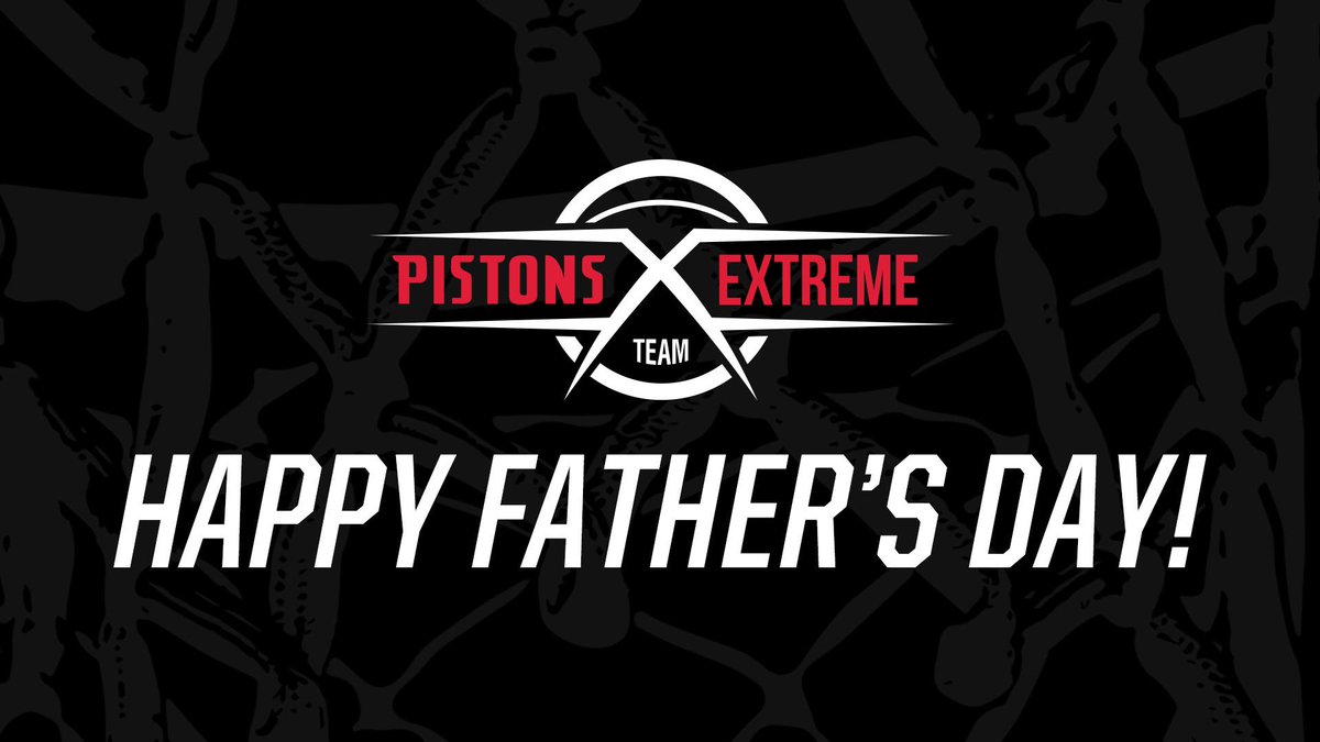 Pistons_Extreme's tweet photo. For all your support. For all your love. Thank you Dad.

Happy Father’s Day! https://t.co/44gPs13PaX