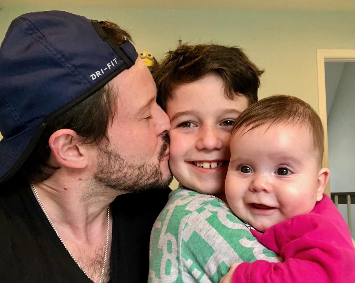 MAGENTA  DAD ALERT!!💪 FATHERS Day is Here and we are Celebrating our BQLI Supermen ! This AMAZING DAD is Oleg our super Cool TM With his adorable children Leah &amp; Liam . 💕 Oleg adores his Family ! Happy Father's Day! <a href="/p_hasson1/">Patrick H.</a> <a href="/lpetrone9/">Larry Petrone</a> <a href="/KevinDunning/">Kevin Dunning</a> <a href="/OVasilevitsky/">Oleg Vasilevitsky</a>