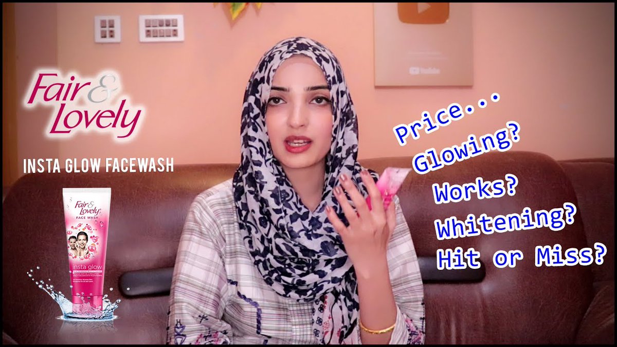 MemoonaMuslima's tweet photo. INSTA GLOW - Fair &amp; Lovely Facewash is Affordable? Honest Review with Live Results
👉 https://t.co/8PEUvAWS4I
#beautytips #homemade #organic #memoonamuslima #Fairness https://t.co/WCEYtwD88A