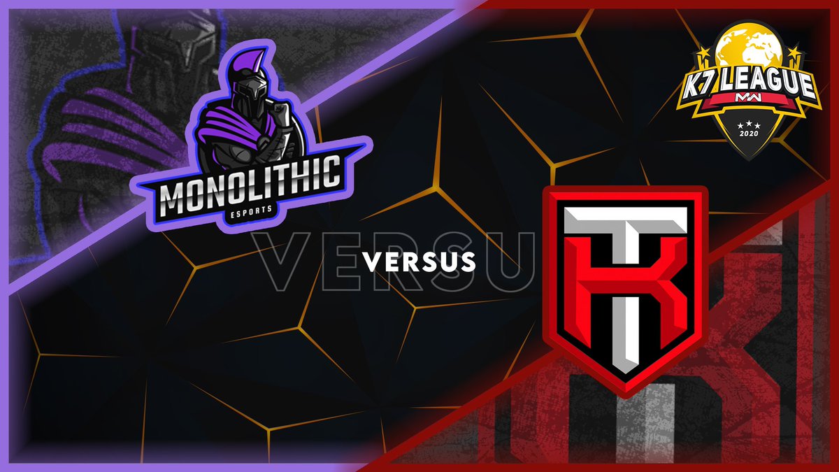 K7League's tweet image. Because Sundays are for Champions we have your week one match between 

@MGE_Monolithic vs @KTemplarHQ 

Don’t miss the live action at 9pm ET!