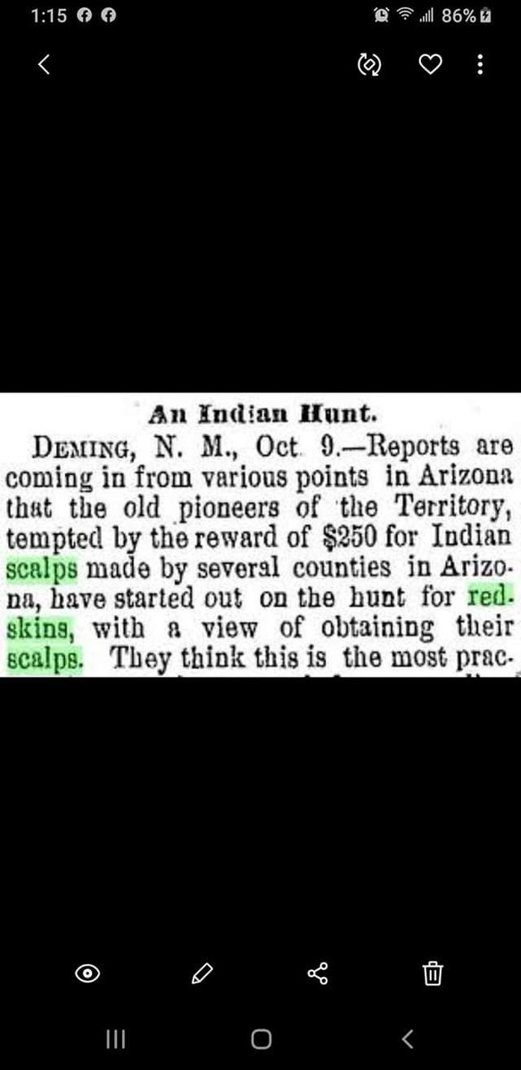You honor us by not listening to us. It *is* the equivalent of the N word. Refer back to those ads giving cash for dead  #redskins scalps. You don't call people a term of endearment if you're paying to kill them.