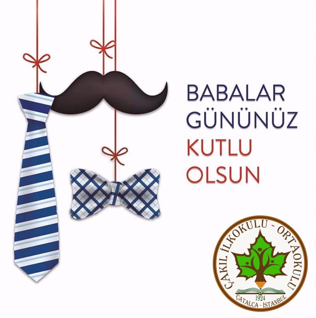 Çakıl İlk ve Ortaokulu ailesi olarak öncelikle bakanımızın,il müdürümüzün ;bünyemizde ki baba ve baba adaylarımızın devamında ise tüm baba olan veli ve vatandaşlarımızn bu anlamlı gününü en içten dileklerimizle kutluyoruz.<a href="/ziyaselcuk/">Ziya Selçuk</a> <a href="/memleventyazici/">Levent Yazıcı</a> <a href="/TayfunOzyolcu/">Tayfun ÖZYOLCU</a> <a href="/engin_kizilay/">EnginKizilay</a>